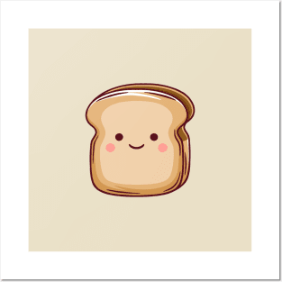 Kawaii Toast Posters and Art